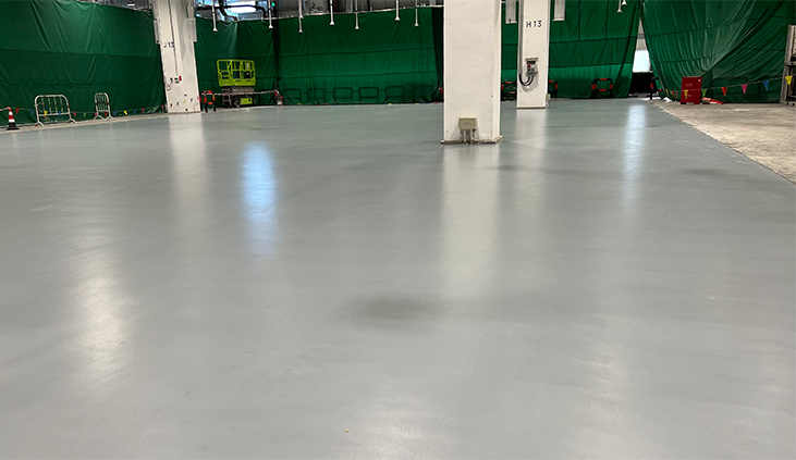 Polyurethane epoxy floor