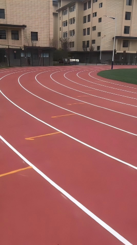 Polyurethane elastic sports floor system